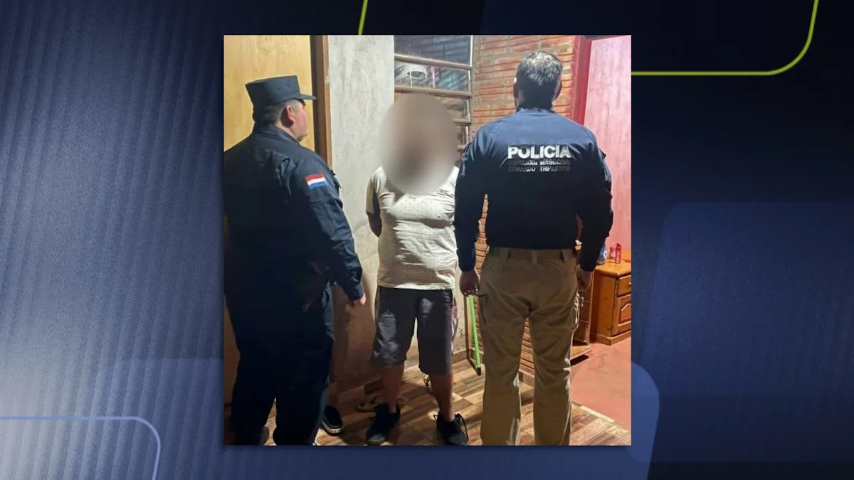 Foragido é preso no Paraguai