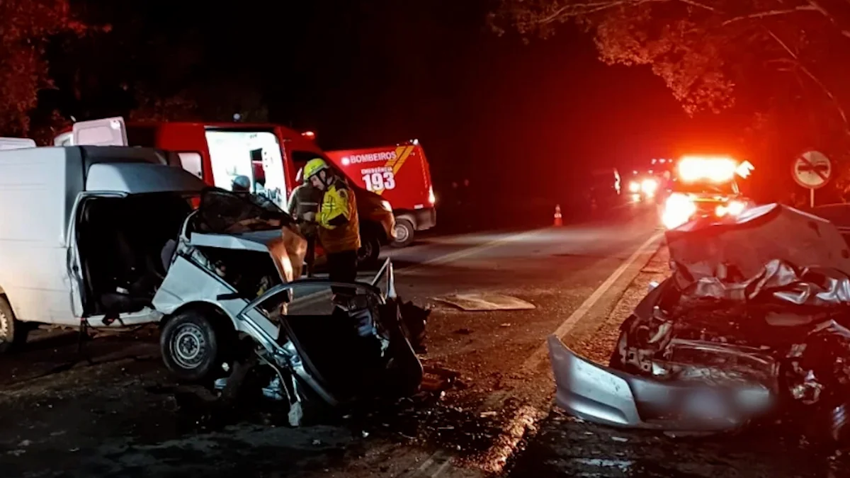 Um homem morreu e dois ficaram gravemente feridos