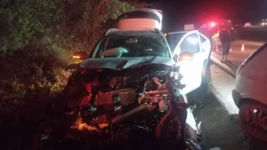 Grave acidente na BR-470 deixa uma vítima fatal e duas feridas em Lontras