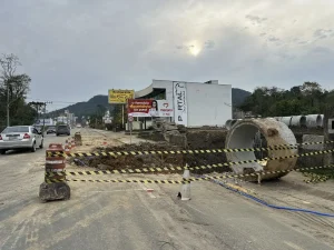 Obra de macrodrenagem vai interditar a avenida Governador Jorge Lacerda em Rio do Sul