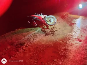 Motociclista cai de ponte em Ascurra e fica ferido