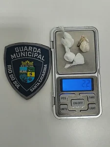 Adolescente é apreendido com cocaína no bairro Canoas, em Rio do Sul