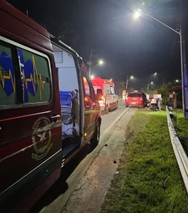 Bombeiros Voluntários de Presidente Getúlio reforçam atenção no Dia Nacional do Trânsito