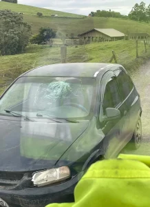 Criança sofre traumatismo grave em acidente de trânsito em Pouso Redondo