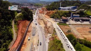 BR-470 terá ponto de interdição em Blumenau nesta semana
