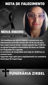 Identificada mulher que morreu em acidente na SC-350 em Ituporanga