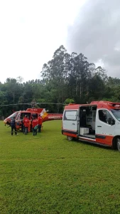Surto psicótico mobiliza equipes de resgate em Vitor Meireles