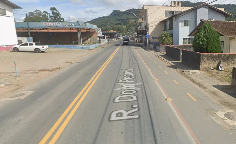 Rua Dom Pedro II será interditada nesta quinta-feira (16) para obras na rede de esgoto em Rio do Sul