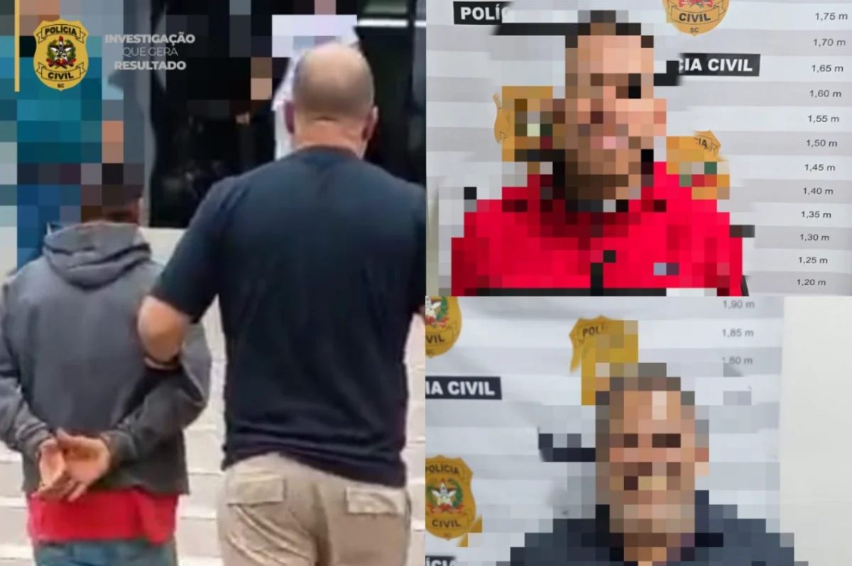 A Polícia Civil de Ituporanga prendeu três homens em um único dia durante ações distintas