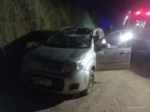 Bombeiros Voluntários atendem acidente de trânsito no interior de Presidente Getúlio