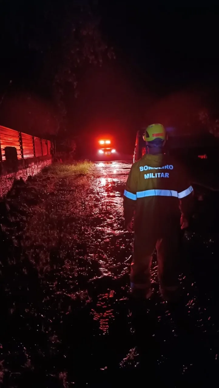 Município do Oeste decreta situação de emergência após fortes chuvas em SC