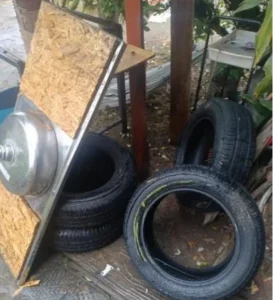 Homem é preso por receptação de pneus furtados em Rio dos Cedros