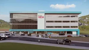 A construção da nova sede da Renal Vida avança