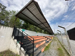 Obra da cobertura da geral do Alfredão é concluída