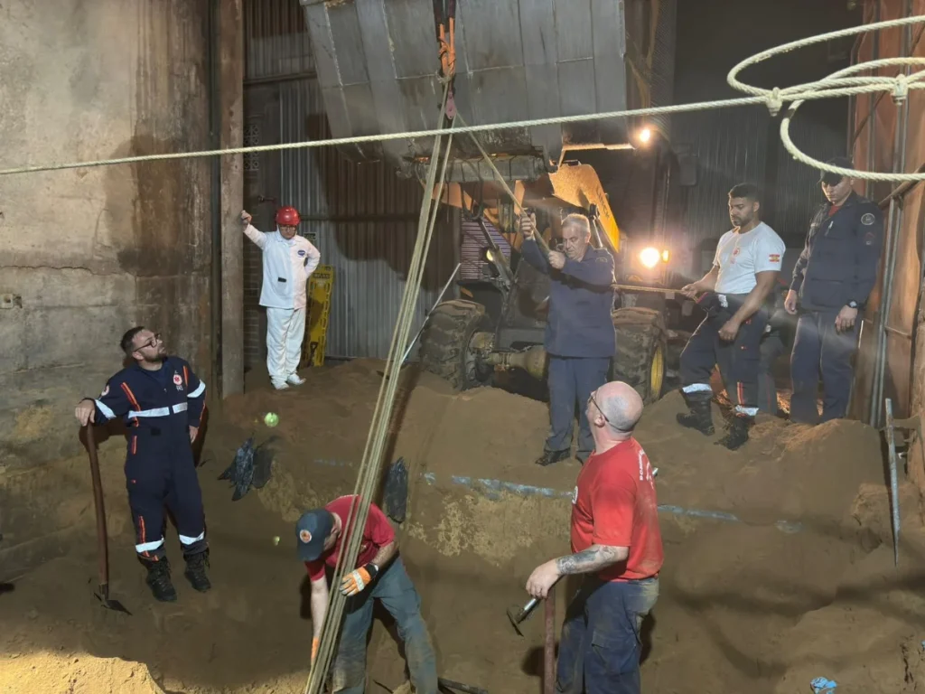Trabalhador morre soterrado em silo de ração no Alto Vale