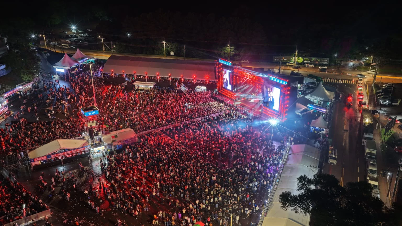 Efapi do Brasil teve 43,6 mil visitantes no dia do show com o cantor Gusttavo Lima