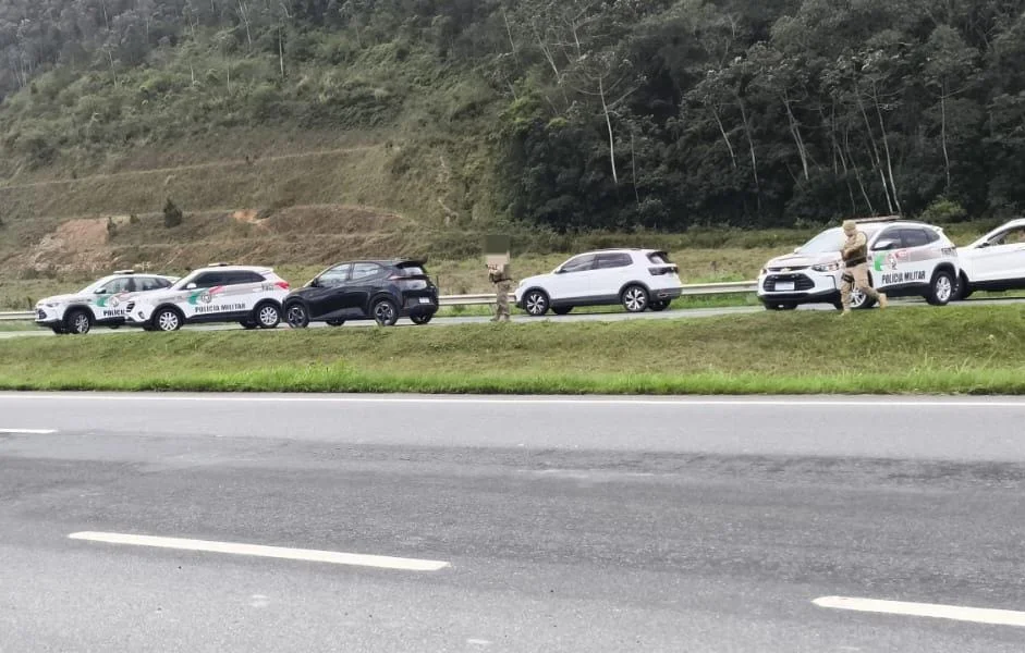 Jovem de 18 anos morre após confronto com a Polícia Militar na BR-470, em Gaspar