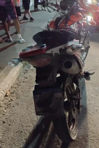 Homem fica gravemente ferido ao ser atropelado por motocicleta em Rio do Sul