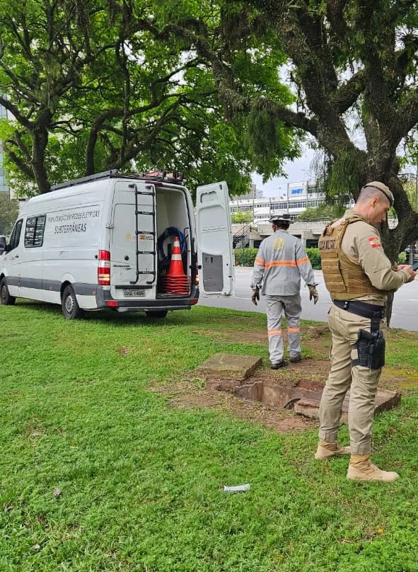 Homem de Trombudo Central fica ferido ao tentar furtar fios de energia em Florianópolis