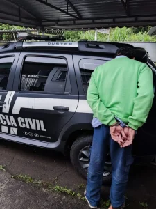 Polícia Civil captura em Indaial, homem condenado por homicídio no estado de Sergipe