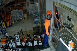 Loja de equipamentos é furtada durante a madrugada em Pouso Redondo