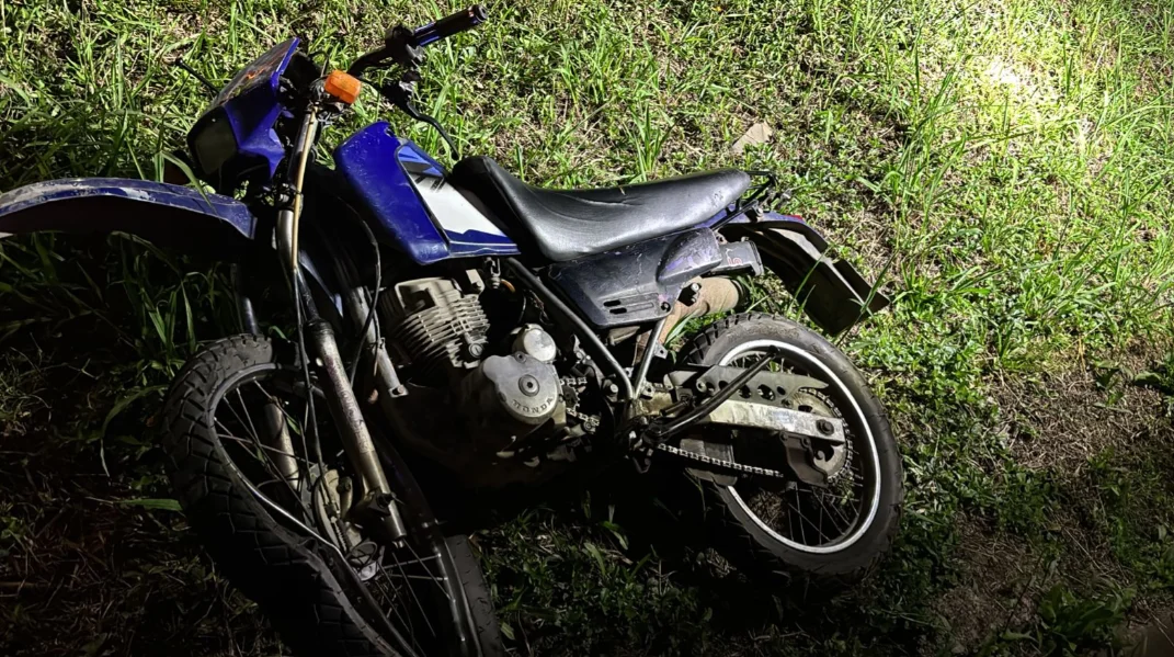 Motociclista de 28 anos fica ferido em colisão entre moto e carro em Ibirama