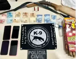 Polícia Civil prende duas pessoas por envolvimento com tráfico de drogas em Bom Retiro