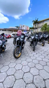 Durante chegada de novas viaturas, governador destaca: “Chegaram as novas motocas para que a nossa polícia possa correr atrás de marginal”