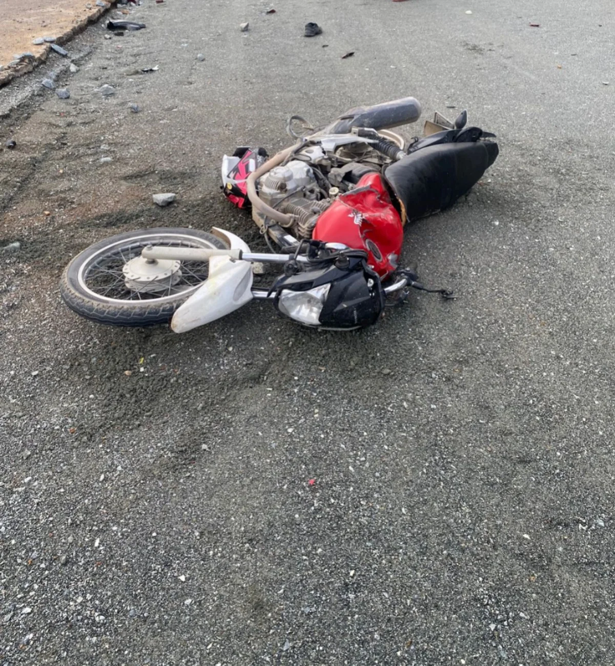 Motociclista morre em grave acidente na BR-470 em Blumenau