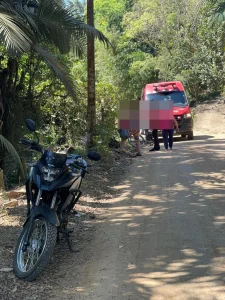 Bombeiros Voluntários atendem colisão entre moto e bicicleta em Presidente Getúlio
