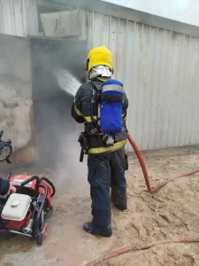 Incêndio atinge estufa de fumo no interior de Ituporanga
