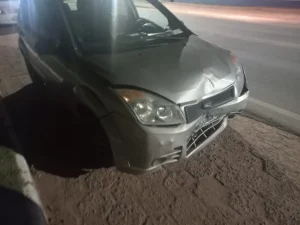 Colisão traseira deixa danos materiais na SC-340 em Presidente Getúlio