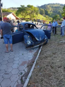 Jovem fica ferida após atropelamento em Rio do Sul