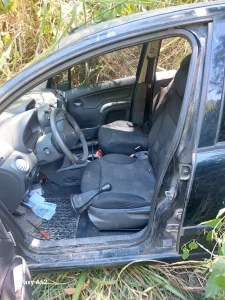Motorista fica gravemente ferido após saída de pista na BR-470