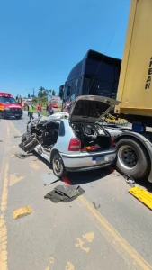 Mortes na BR-470: identificadas as vítimas do acidente em Pouso Redondo