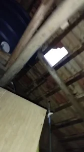 Raio assusta moradores e provoca prejuízos em residências em Witmarsum