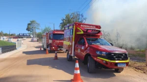 Incêndio destrói casa em Ibirama
