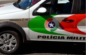 Confraternização familiar acaba em ocorrência policial em Vidal Ramos