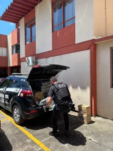 Polícia Civil realiza incineração de quase meia tonelada de drogas apreendidas em Lages
