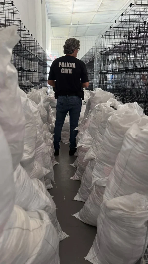 Operação Dupla Face: Polícia Civil apreende R$ 1,5 milhão em roupas falsificadas em SC