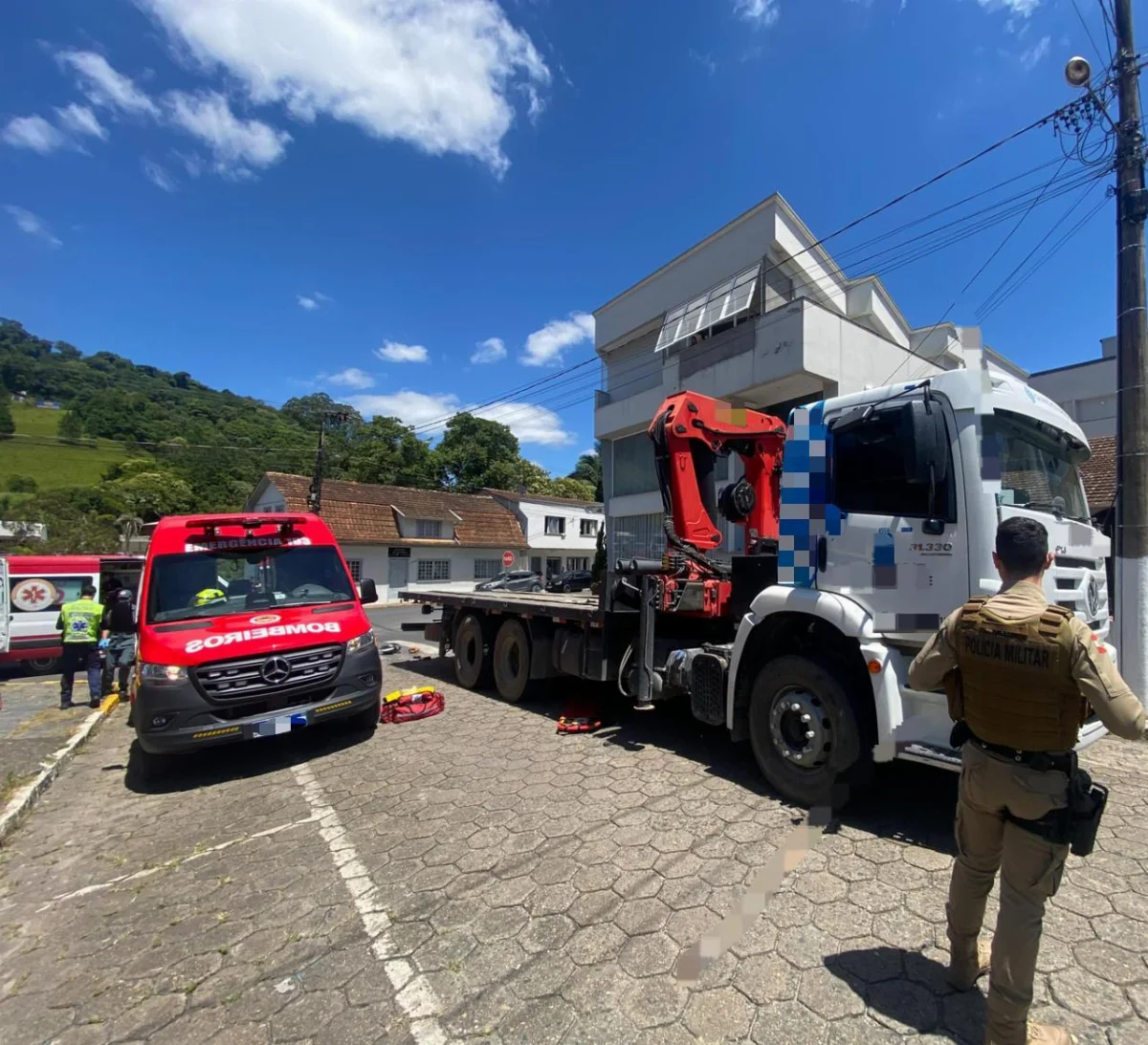 Motociclista morre em acidente envolvendo caminhão no Centro de Ituporanga