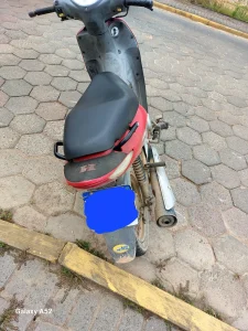 Colisão entre moto e bicicleta mobiliza Bombeiros Voluntários em Ascurra