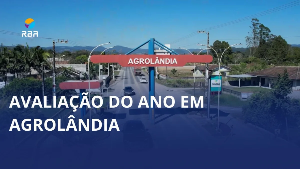 Avaliação do ano em Agrolândia