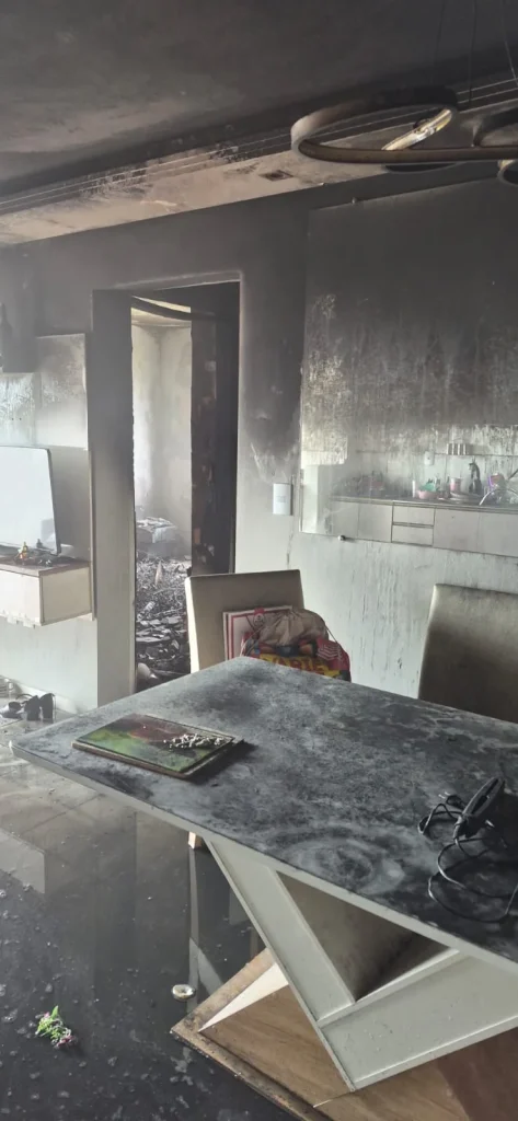 Incêndio atinge apartamento no sexto andar de edifício residencial na Serra Catarinense