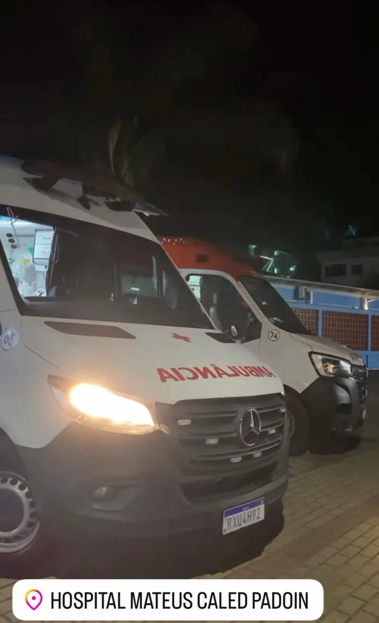 Parto acontece antes da chegada ao hospital e é atendido pelo SAMU em Witmarsum