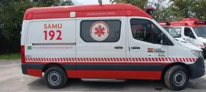 Ambulância do SAMU que teve perda total após ocorrência é substituída em Ascurra