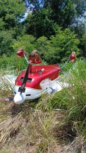 Avião monomotor realiza pouso de emergência em lavoura de Iraceminha, no Oeste de SC