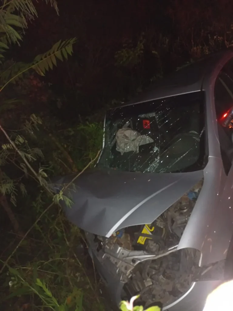 Colisão Entre Dois Carros Deixa Quatro Feridos Na Br 282 (1)