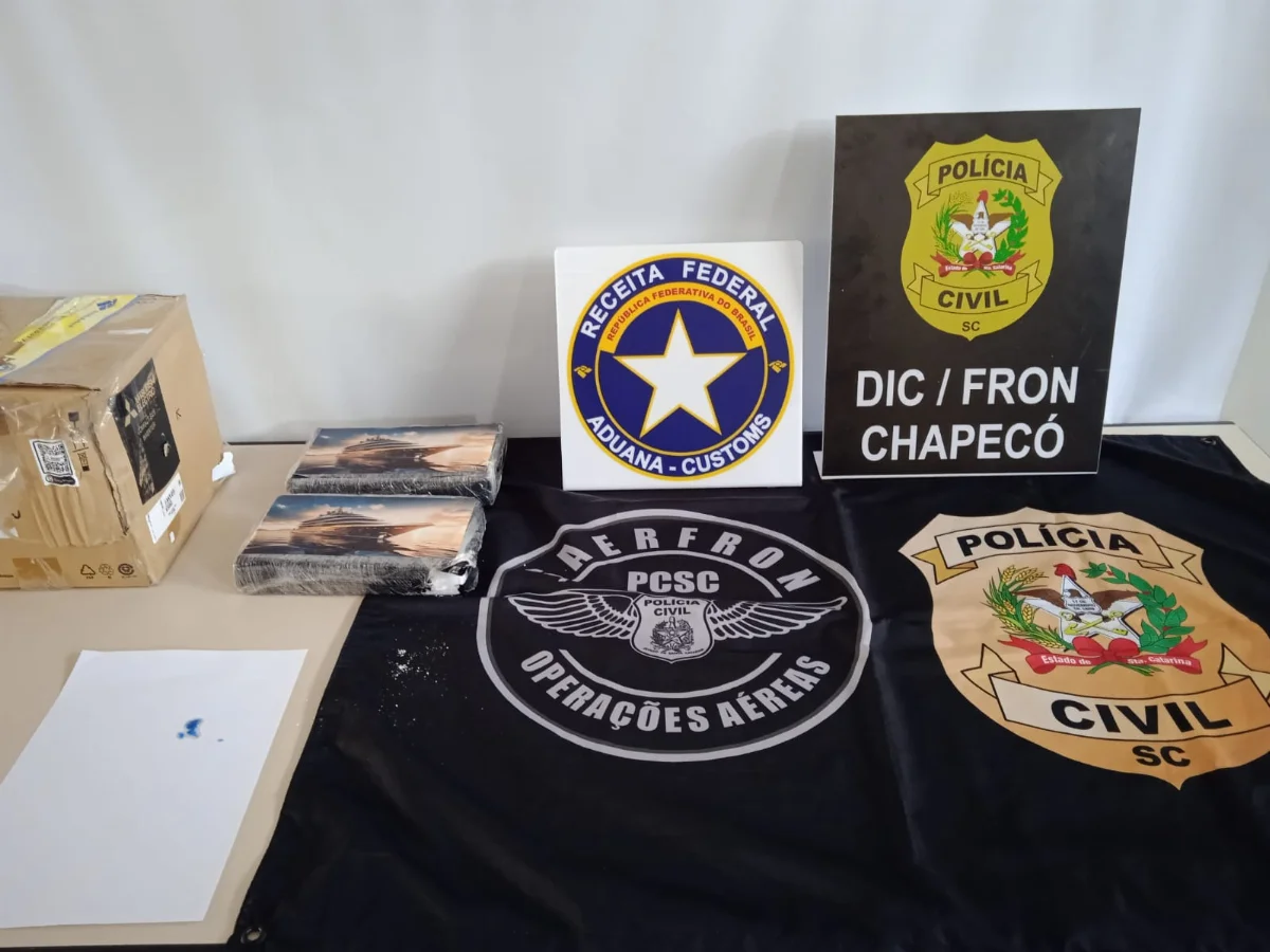 Encomenda Com Mais De 2 Kg De Cocaína é Apreendida Em Transportadora De Sc (2)