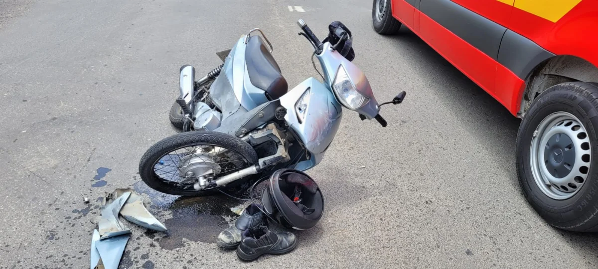 Jovem Motociclista De 21 Anos Fica Ferido Após Colisão Com Carro Em Otacílio Costa (1)